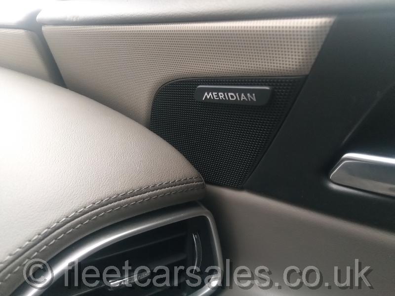 Jaguar XE meridian sound system